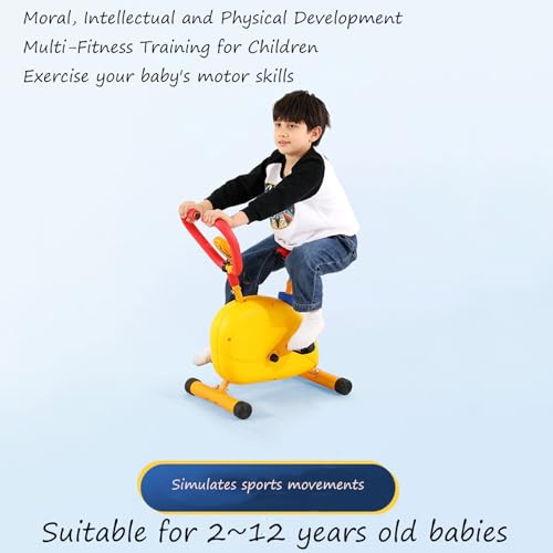 Exercise Equipment Bikes for Kids,Adjustable Resistance And Seat Height and Fitness Exercise Equipment,For Boys Girls Ages 3-12 Year Old - Image 4