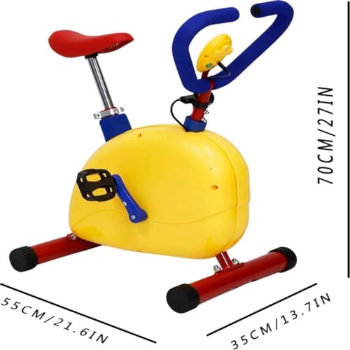 Exercise Equipment Bikes for Kids,Adjustable Resistance And Seat Height and Fitness Exercise Equipment,For Boys Girls Ages 3-12 Year Old - Image 8