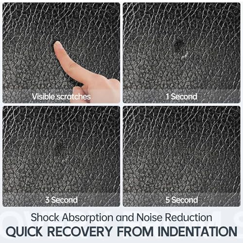 Exercise Equipment Mat for Bike, Treadmill, Elliptical, Yoga - 90" x 40" Non Slip Bike Trainer Mat for Stationary Spin Bike Indoor Outdoor, High Density Workout Floor Protector Mat - Image 6