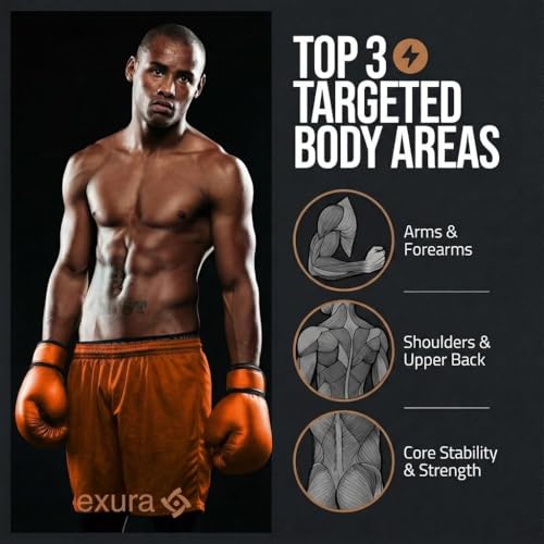 Exura Forearm Exerciser Burn Machine – Boxing Arm Rotation Trainer with Adjustable Resistance for Shoulder Mobility, Rehab & Physical Therapy, Forearm & Titan Strength Training - Image 6