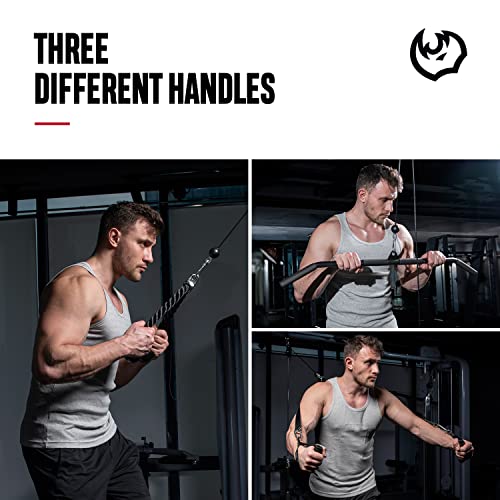 FitBeast Pulley System Gym, Cable Weight Pulley System for Gym LAT Pulldown, Biceps Curl Workout, Ideal Home Gym Equipment for Forearm, Shoulder, Strength Training - Image 5