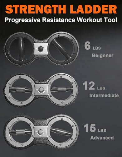 Fitarc 6/12/15 LB Rotator Burn Machine,Spinning Burn Rotator,Grip Strength Trainer,Arm Workout Equipment,Multifunctional Hand and Forearm Trainer,Arm and Shoulder Strength Training for Home and Gym - Image 6