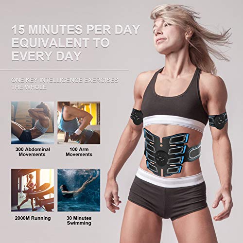 Fitness Belt Abs Stimulator Muscle Training Fitness Workout Equipment Ab Core Toner Belt for Abdominal/Arm/Leg for Home Use - Image 5