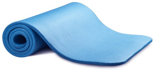 Fitvids All Purpose 1/2-Inch Extra Thick High Density Anti-Tear Exercise Yoga Mat with Carrying Strap and Yoga Blocks, Multiple Colors - Image 4