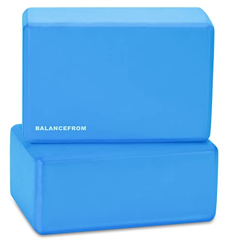 Fitvids All Purpose 1/2-Inch Extra Thick High Density Anti-Tear Exercise Yoga Mat with Carrying Strap and Yoga Blocks, Multiple Colors - Image 7