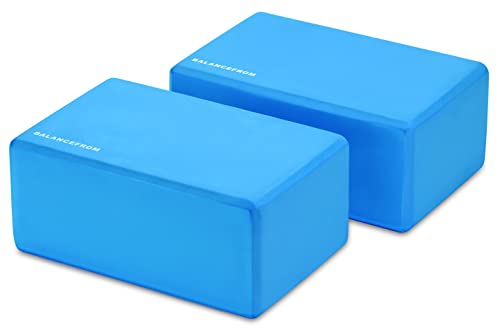 Fitvids All Purpose 1/2-Inch Extra Thick High Density Anti-Tear Exercise Yoga Mat with Carrying Strap and Yoga Blocks, Multiple Colors - Image 8