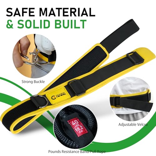 GAIARENA Golf Core Strength Trainer Swing Power Training Equipment, Golfing Exercise Resistance Bands Indoor Golf Fitness Equipment to Improve Speed Strength Flexibility Rotation Swing Posture - Image 5