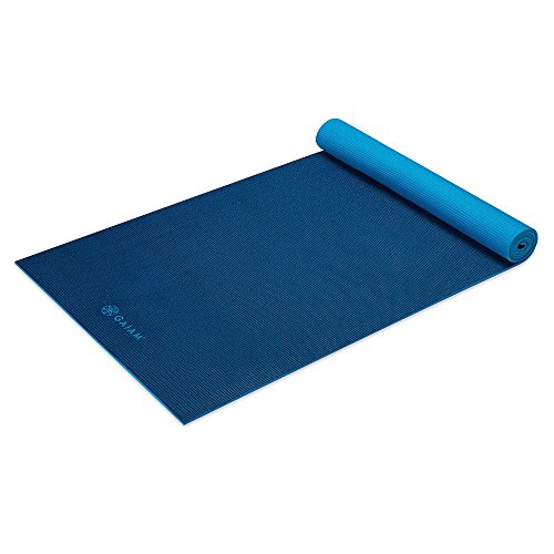 Gaiam Solid Color Yoga Mat, Non Slip Exercise & Fitness Mat for All Types of Yoga, Pilates & Floor Exercises - Image 2