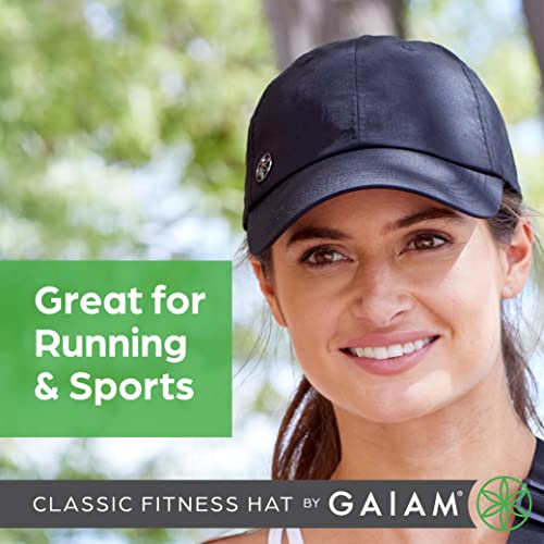 Gaiam Women's Classic Fitness Running Hat - Ponytail Hats with Quick-Dry Sweatband for Hiking & Summer Beach Vacation - Image 5