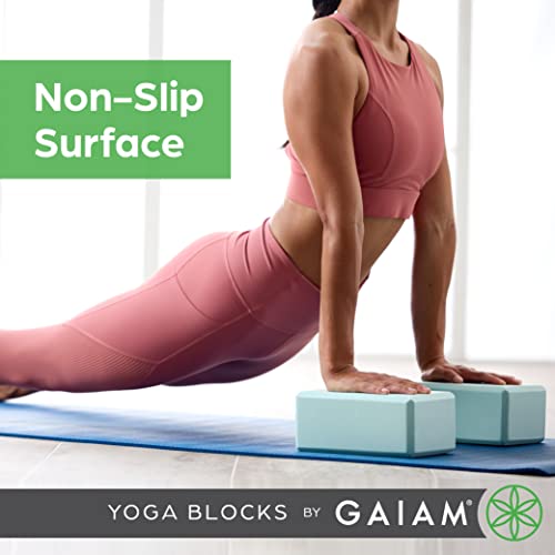 Gaiam Yoga Block - Supportive Latex-Free Eva Foam - Soft Non-Slip Surface with Beveled Edges for Yoga, Pilates, Meditation - Image 6