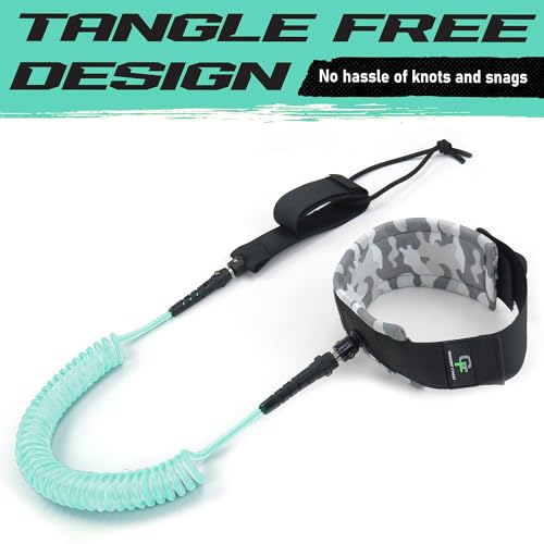Gradient Fitness Ankle Surfboard Leash, Leash for Boogie Boards, Paddle board (SUP) & Surf boards - Image 3
