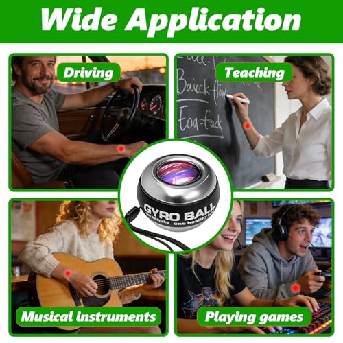 Grip Strength Trainer, Torque Ball & Vital Wrist Ball for Forearm Workout,Portable Fitness Equipment for Men & Women - Image 5