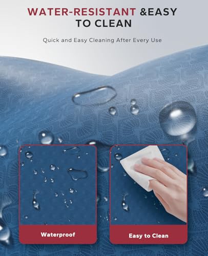 HAPBEAR Large Yoga Mat - 72"x36"x6mm (1/4 inch), Extra Wide Non-Slip Exercise Mat for Home Workout, Yoga, Pilates & Stretching, Durable & Eco-Friendly, Includes Bonus Resistance Bands & Carry Bag - Image 6