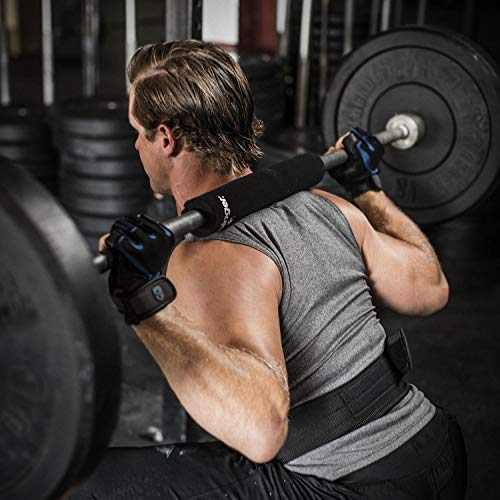 Harbinger NeoTek Foam Core Bar Pad, Standard 14" & Olympic 16" for Squats, Lunges, Hip Thrusts, Weightlifting - Image 4