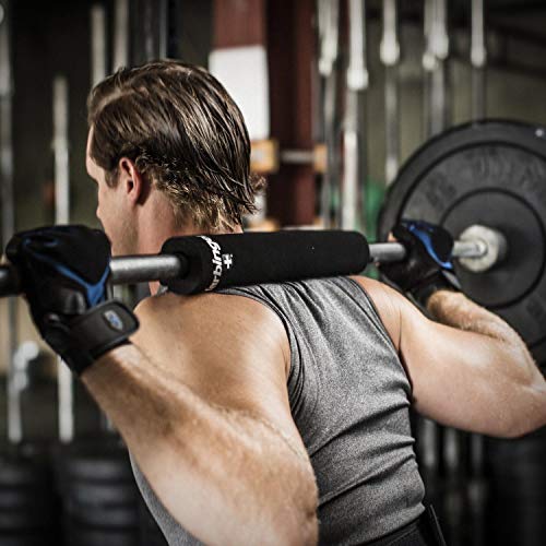 Harbinger NeoTek Foam Core Bar Pad, Standard 14" & Olympic 16" for Squats, Lunges, Hip Thrusts, Weightlifting - Image 5