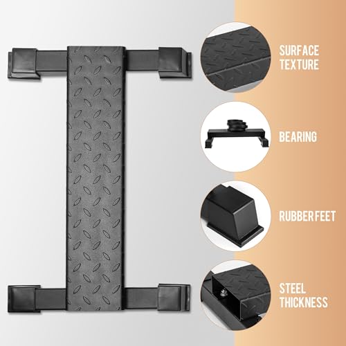 Heavy Duty 4-in-1 Calf Raise Machine & Squat Wedge Board - Anti-Slip Steel Calf Raise Block, Calf Stretcher, Foot Wedge for Home Gym, Calf and Leg Workout Equipment - Image 7