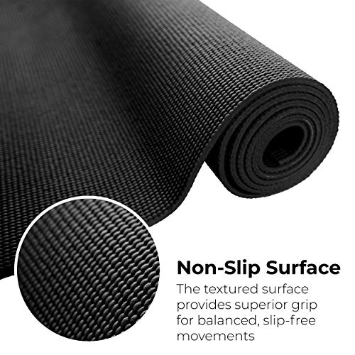 Hello Fit 10-Pack Yoga Mat, 68" x 24" Non Slip Exercise Mat, 4mm Thick Gym Mat for Fitness and Stretching, Bulk Non Toxic Yoga Mats for Schools and Studios - Image 4