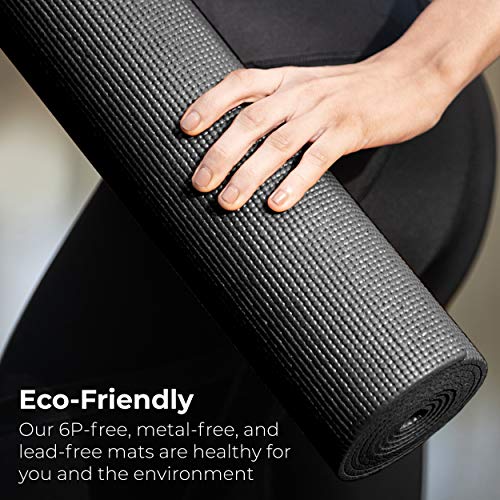 Hello Fit 10-Pack Yoga Mat, 68" x 24" Non Slip Exercise Mat, 4mm Thick Gym Mat for Fitness and Stretching, Bulk Non Toxic Yoga Mats for Schools and Studios - Image 7