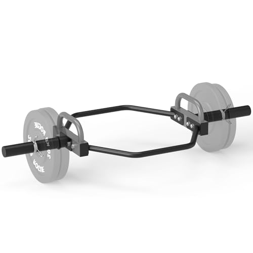 Hex Trap Bar 2-Inch Olympic Weightlifting Barbell,48.6" Deadlift Bar for Squats,Shrugs,Push-Ups,400Lbs Weight Capacit Suitable Home Gym Equipment Workouts for Beginners,Women,Men-Multiple Colors