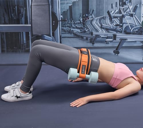 Hip Thrust Belt for Dumbbells,Booty Belt for Hip Thrust Slip-Resistant Padding - Image 3
