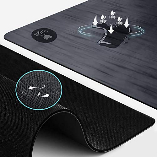 IUGA Pro Yoga Mat Non Slip Pilates Mat Anti-tear Eco Friendly Hot Yoga Mat with SGS Certified Material Free Carrying Strap Included - Image 3