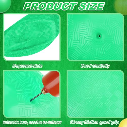 Jerify 40 Pack 8.5 inch Playground Balls Bulk Colorful Inflatable Bouncy Dodgeball Handball Kickball for Kids Adults Ball Games, Gym, Camps, Picnic,Beach, School,Indoor and Outdoor Games - Image 4