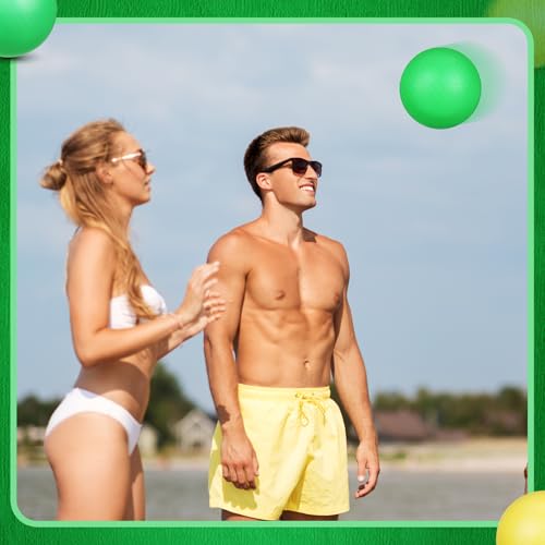 Jerify 40 Pack 8.5 inch Playground Balls Bulk Colorful Inflatable Bouncy Dodgeball Handball Kickball for Kids Adults Ball Games, Gym, Camps, Picnic,Beach, School,Indoor and Outdoor Games - Image 5