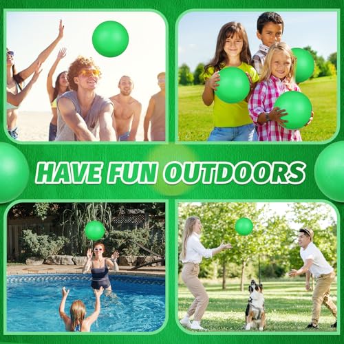 Jerify 40 Pack 8.5 inch Playground Balls Bulk Colorful Inflatable Bouncy Dodgeball Handball Kickball for Kids Adults Ball Games, Gym, Camps, Picnic,Beach, School,Indoor and Outdoor Games - Image 7