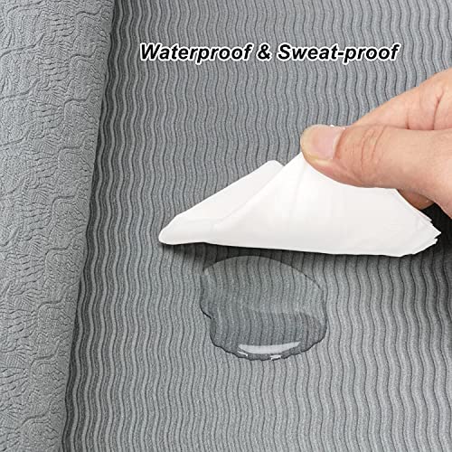 Jump Rope Mat 71"/63"x24" Larger Non-Slip Indoor Outdoor Exercise Fitness Mat, High-Density Workout Shock Absorption for Home Gym Flooring Concrete Jumping Rope - Image 6