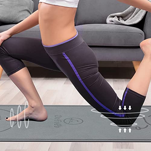 Jump Rope Mat 71"/63"x24" Larger Non-Slip Indoor Outdoor Exercise Fitness Mat, High-Density Workout Shock Absorption for Home Gym Flooring Concrete Jumping Rope - Image 7