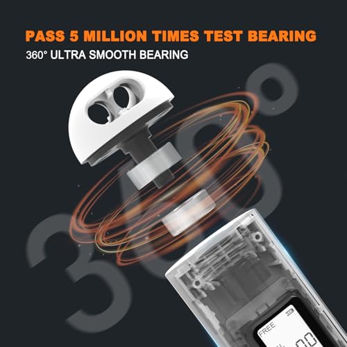 Jump Rope,Ropeless jump ropes weighted with counter for fitness,Home, Indoor or Outdoor exercise use,Workout,Crossfit,Gym,Cordless jump rope for Women,Men, Adults, Kids - Image 4