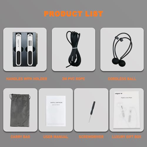 Jump Rope,Ropeless jump ropes weighted with counter for fitness,Home, Indoor or Outdoor exercise use,Workout,Crossfit,Gym,Cordless jump rope for Women,Men, Adults, Kids - Image 5