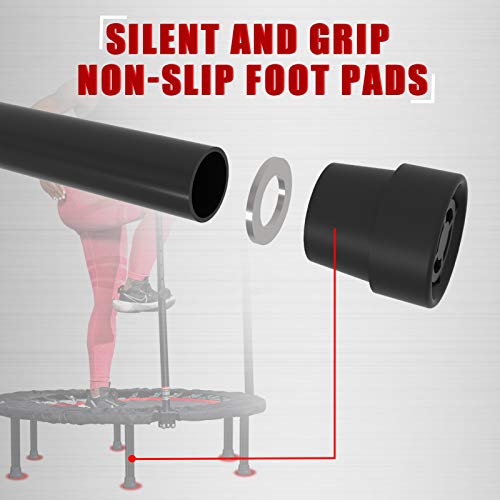 Kanchimi 40" 48" Folding Mini Fitness Indoor Exercise Workout Rebounder Trampoline with Handle, Max Load 330lbs - Image 7