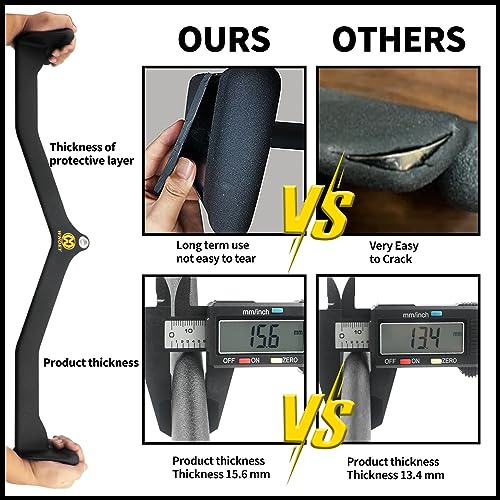 LAT Pulldown Attachment,Back Tricep Bar Strength Training,Handle Grips LAT Pull Down Bar Press Down Exercises,Cable Machine Accessories, Cable Back Attachments for Home Gym - Image 4