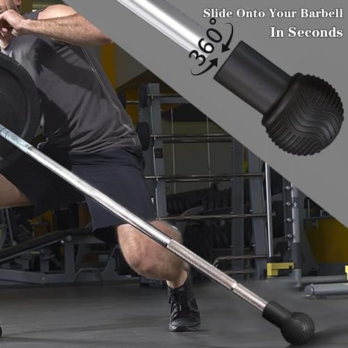 Landmine Attachment for Barbell, Turn Any Surface into a Barbell Landmine Exercise-Press, Row, Spin, Rotation, t bar Row and More, Fits 2'' Olympic Bars - Image 4