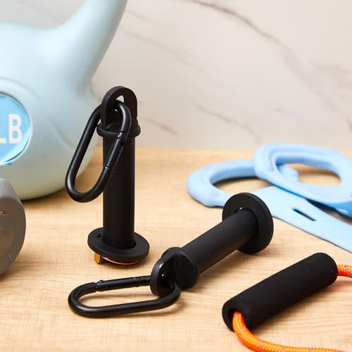 Lasnten 2 Pack Power Cage Squat Rack Home Gym Equipment Attachments Accessory Fits 3x3 Rack with 1" Hole for Power Strength Training Workouts - Image 5