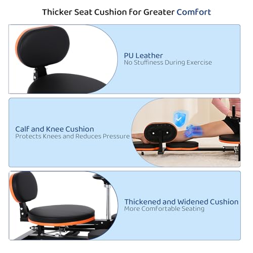 Leg Stretcher,220lbs Heavy Leg Stretch Machine,200° Adjustable Split Machine for Ballet,Home Gym Leg Stretching Training Machine, Suitable for Ballet, Dance, Yoga, Home Gym Dedicated - Image 5