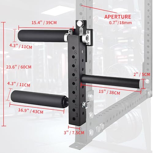 MARLANG Leg Extension and Curl Machine for Power Rack Attachments, Leg Extension Attachment for Home Gym, Leg Curl Attachment for Workout Equipment - Image 6