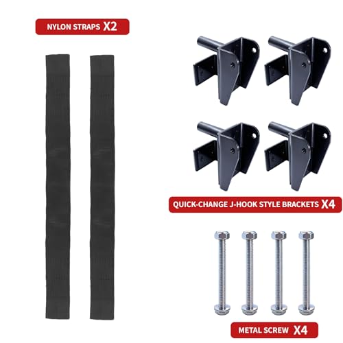 MARLANG Power Rack Attachments Safety Straps Squat Rack Attachments Fit 3x3 Power Rack for Row Deadlift Bench Press Hip Thrust Chest Press and More - Image 3