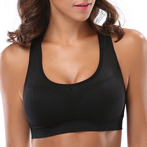 MIRITY Women Racerback Sports Bras - High Impact Workout Gym Activewear Bra - Image 3