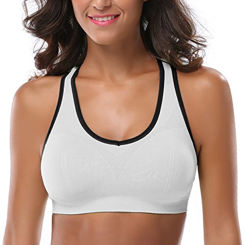 MIRITY Women Racerback Sports Bras - High Impact Workout Gym Activewear Bra - Image 5