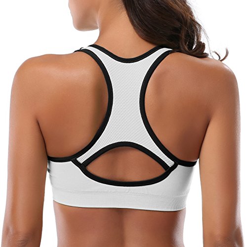 MIRITY Women Racerback Sports Bras - High Impact Workout Gym Activewear Bra - Image 6