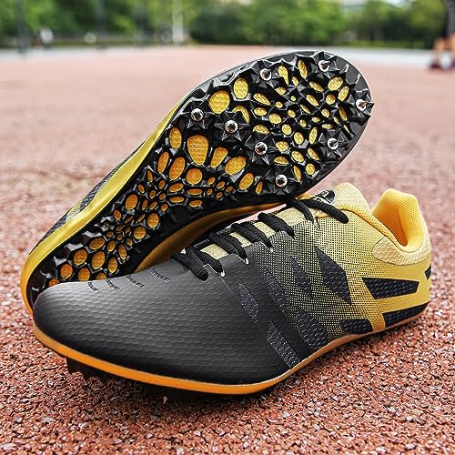 Men Women Kids Track and Field Shoes Professional 8 Spikes Running Racing Sneakers Breathable Lightweight Sprinting Shoes - Image 4