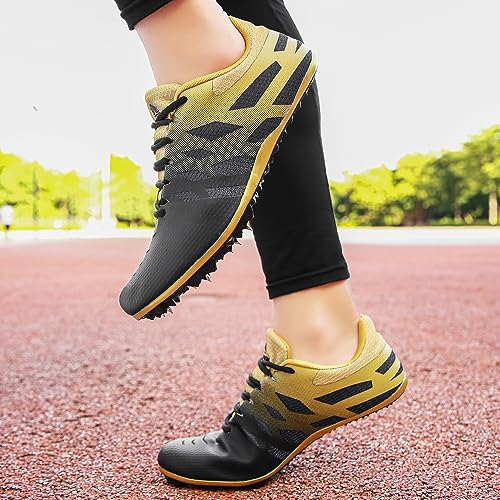 Men Women Kids Track and Field Shoes Professional 8 Spikes Running Racing Sneakers Breathable Lightweight Sprinting Shoes - Image 6