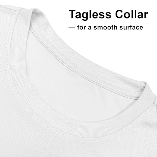 Men's UPF 50+ Long Sleeve Tee Shirts UV Sun Protection Quick Dry Tee Shirt Swim Athletic Running Workout - Image 7