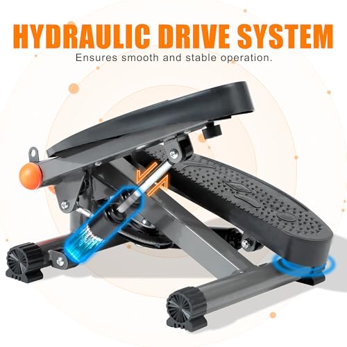 Mini Stair Stepper for Exercise at Home Stair Stepper with Resistance Bands Exercise Equipment for Home Stair Climber Stepper Machine for Home Gym Cardio Equipment for Full Body Workout - Image 6