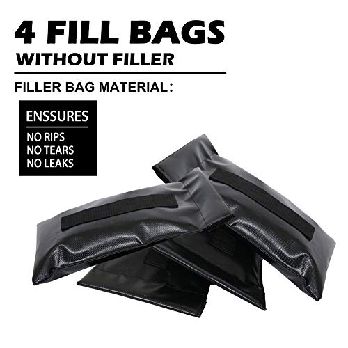 NAIZEA Adjustable Weight Sled Trainer with 4 Weight Sandbags - Upgrade Sandbag Sled Trainer Resistance Sleds Trainers for Sprinter Speed Training Outdoor Indoor - Image 6