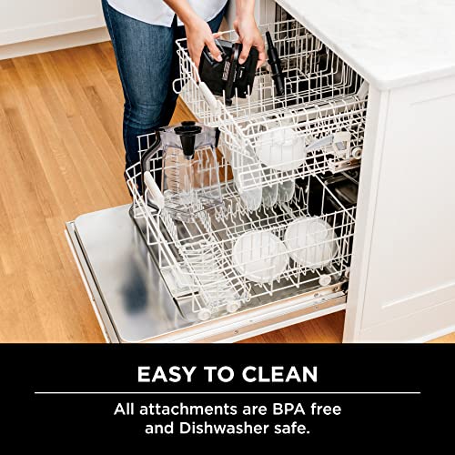 Ninja Professional Plus Blender | Max Power Smoothie Blender, Ice Cream Maker, Frozen Drink Mixer & Margarita Machine | 3 Auto IQ™ Presets, 1400 W, 72oz Total Crushing Pitcher | Dark Grey, BN701 - Image 5