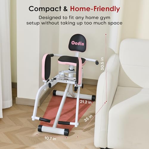 Ocdin Hip Abductor Adductor Machine for Home Gym, Inner and Outer Thigh and Glute Workout System - Image 7