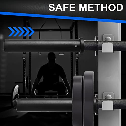 Olympic Adapter Sleeve (2 PCS), Converts 1" Standard Weight Plate Posts to 2" Olympic Weight Plate Posts, Suitable for 1" Standard Barbell Bars, Heavy Duty Nylon and Removable end Cap - Image 7